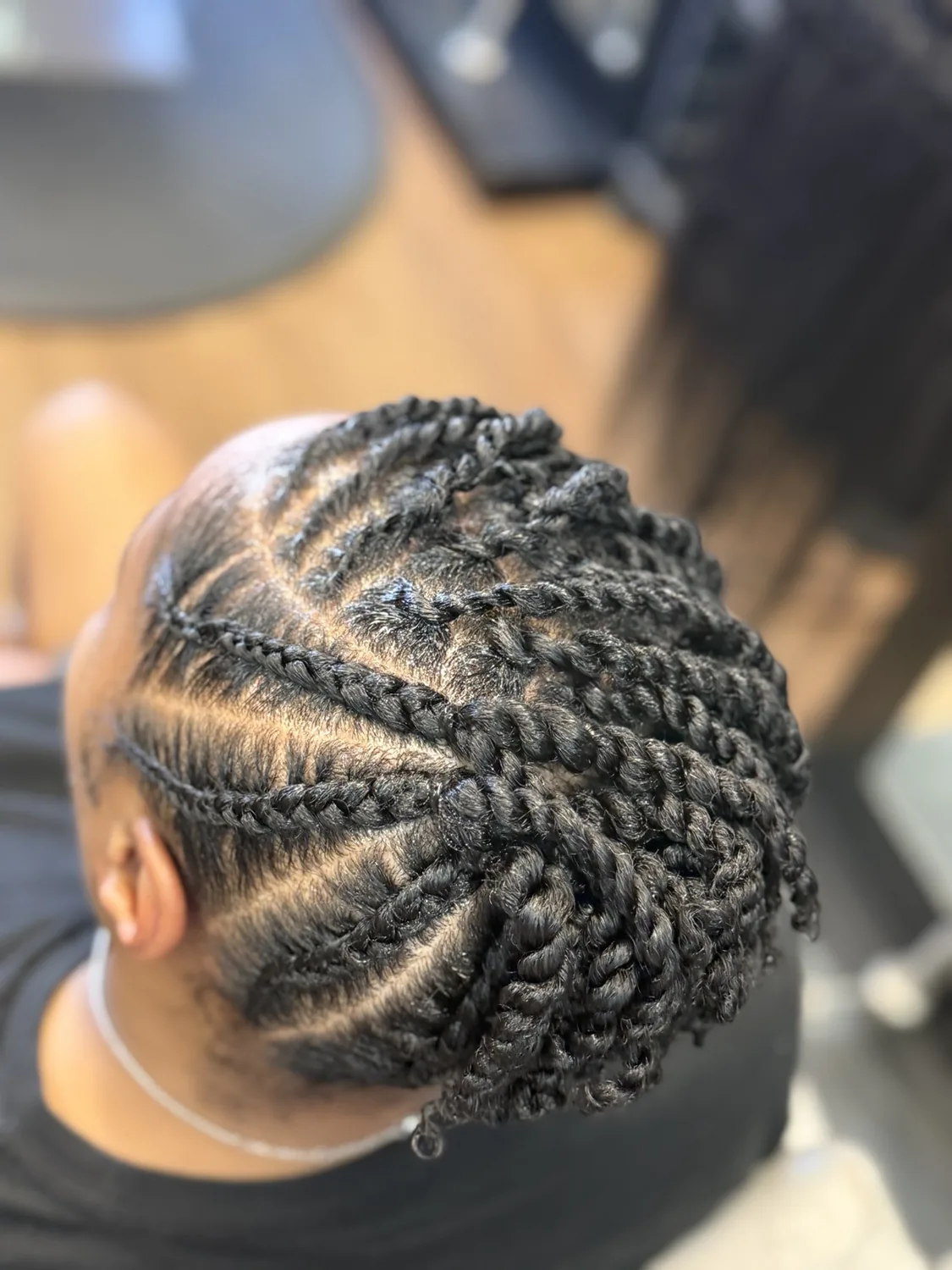 Braided style detail