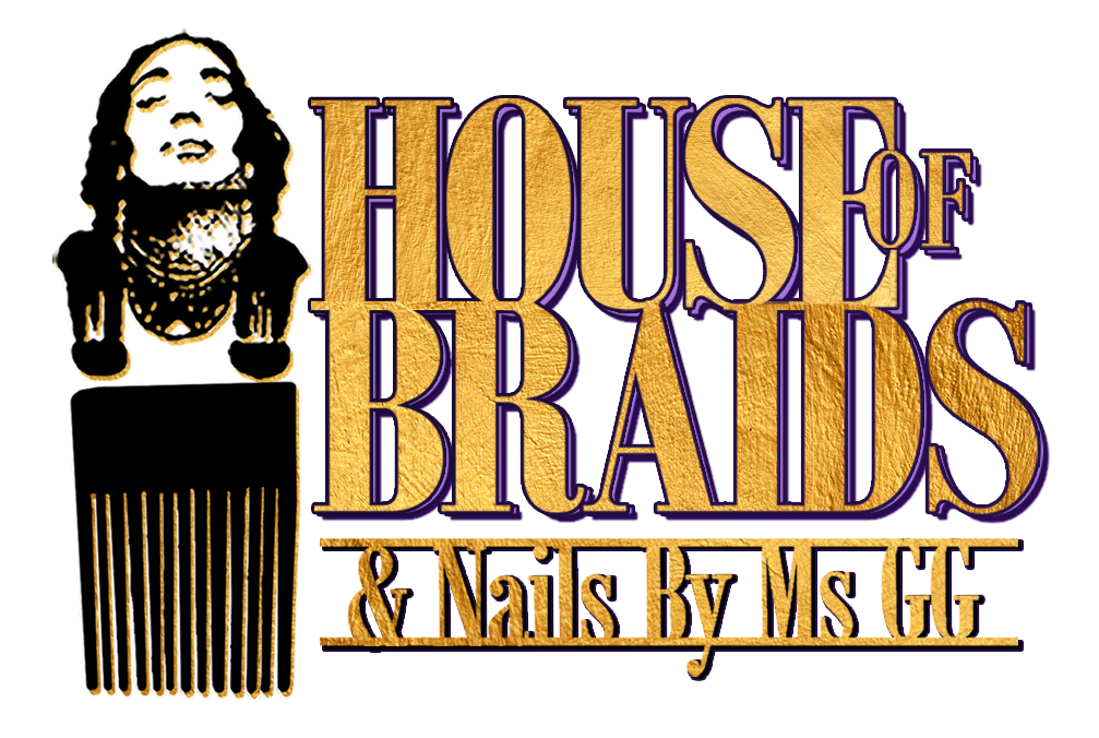 House of Braids & Nails by Ms GG logo